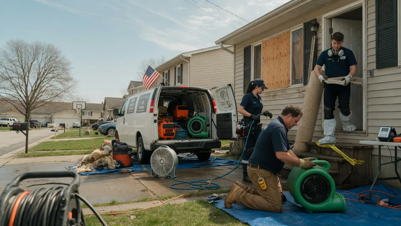 Water Damage Restoration in Three Rivers, CA near me
